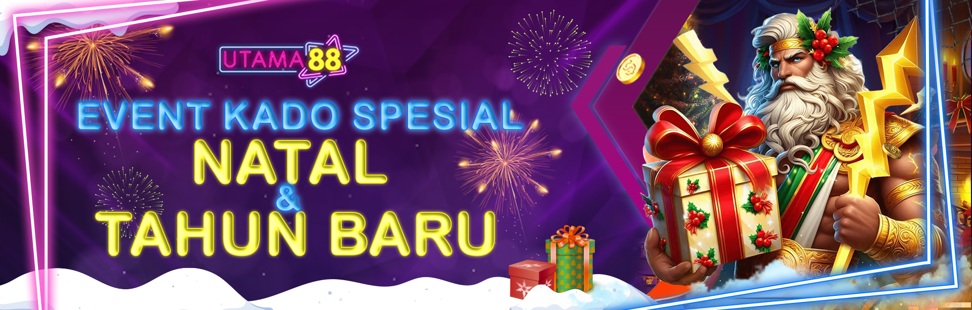 hadiah natal dan tahun baru