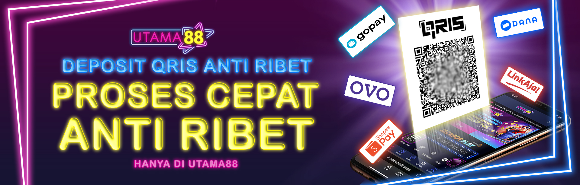 DEPOSIT QRIS LEBIH MUDAH DAN CEPAT 