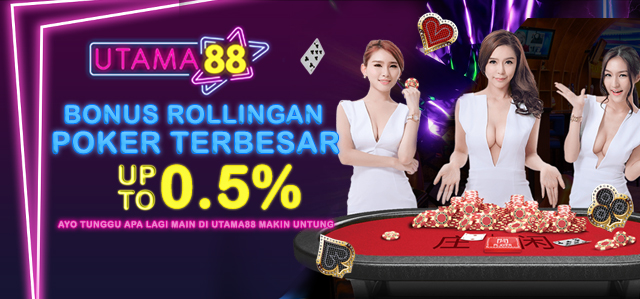 Bonus rollingan poker 0.5%