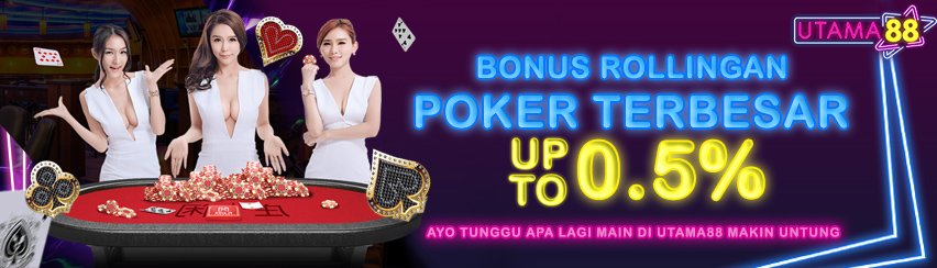 BONUS ROLLINGAN POKER UP TO 0.5%